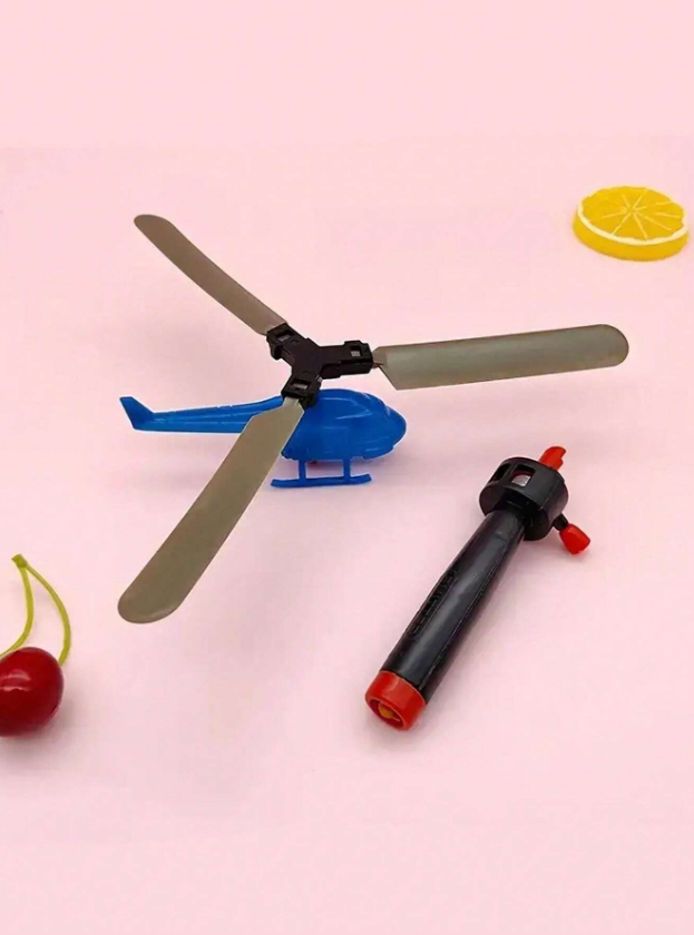 Хеликоптер изстрелвачка с въженце за игра на открито /Ch/