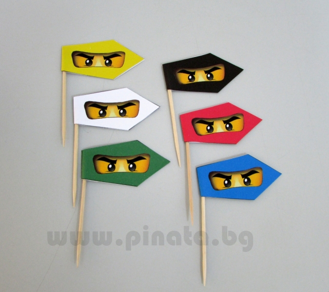 Парти Знаменца Лего Нинджаго, 10 бр. в пакет