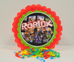 Пинята Роблокс / Roblox, две лица 40х40 см