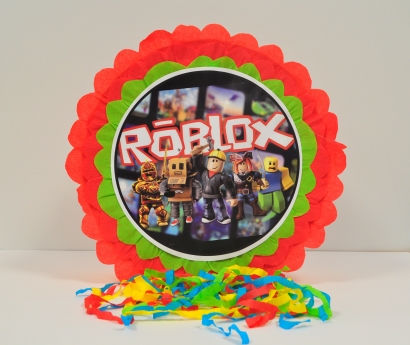 Пинята Роблокс / Roblox, две лица 40х40 см