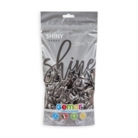 Балон хром, цвят сив, диаметър 33 см, 50 бр., Gemar GB120 #090 /UK/