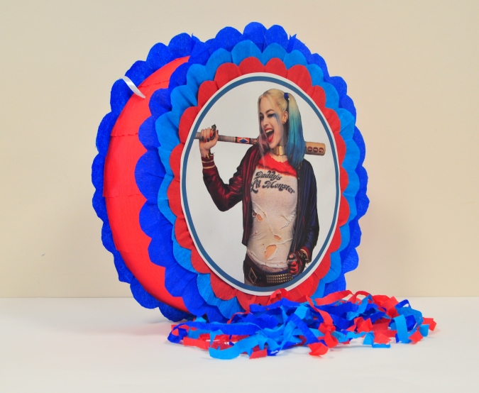 Пинята Харли Куин, 40х40 см