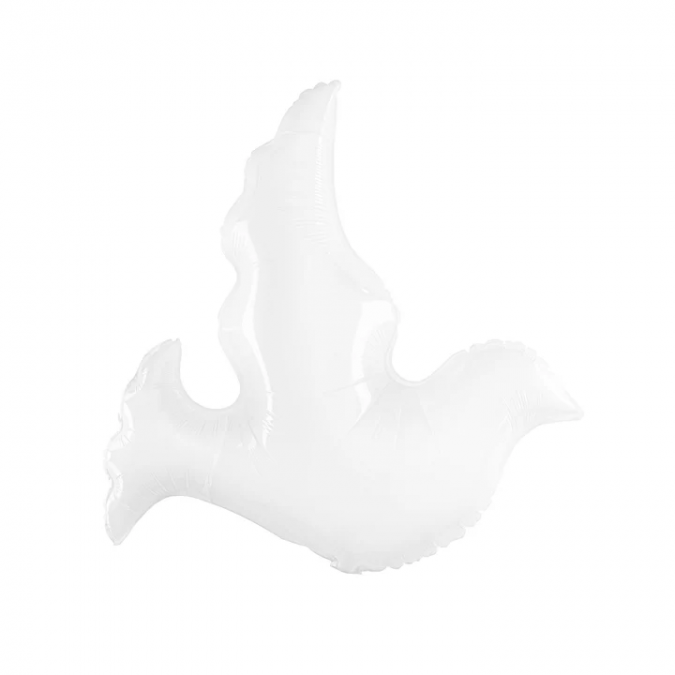 Фолиев Балон Гълъб, кръщене, 45см /Pp/