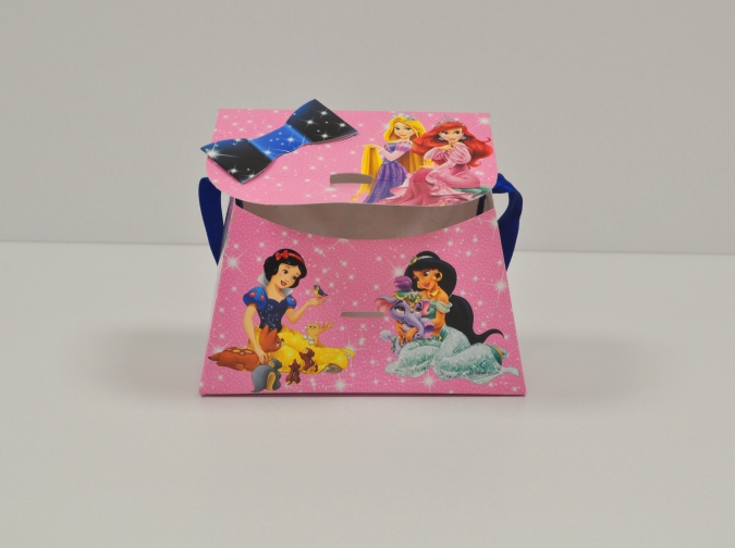 Картонена чантичка Принцеси /Mr/