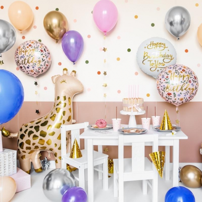 Фолиев балон Жираф, 120x100 см /Pd/