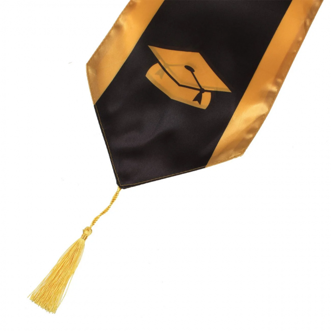 Лента за Дипломиране/абитуриентска/, завършване с пискюли /Mb/