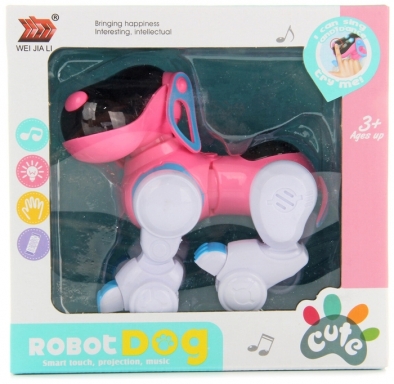 Куче робот със сензор, интерактивна играчка /Li/