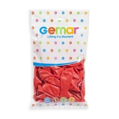 Балон цвят Корал, Coral диаметър 30 см, 100 бр. в пакет, Gemar G110 #078 /Uk/