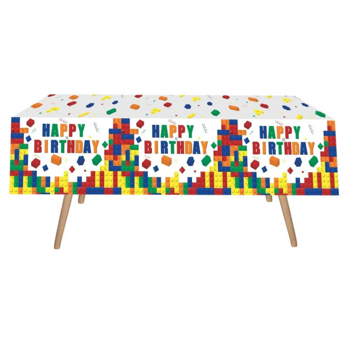 Парти покривка Лего строителни блокчета, 120х180 см /Mb/