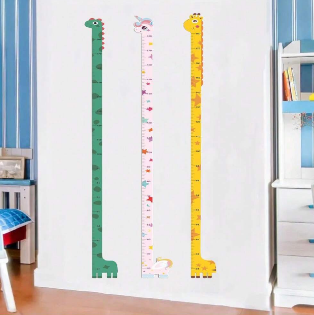 Метър за детска стая, Жираф, 180х13 см /Ch/