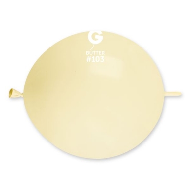 Линк балони цвят масло, 10бр. в пакет, 33см., Gemar GL13 #103 /Uk/