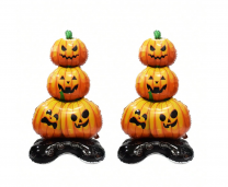 Фолиев гигантски стоящ балон Хелоуин, Тикви 109см /Ch/