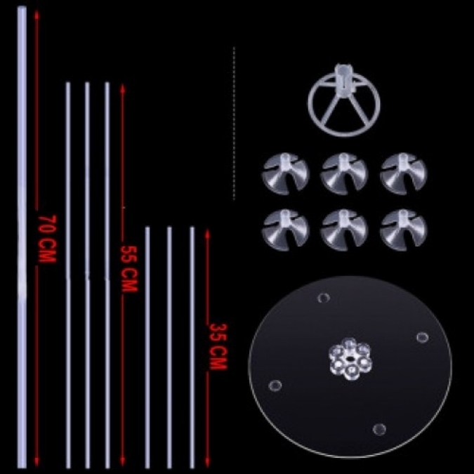 Стойка за 7бр балони /Gx/