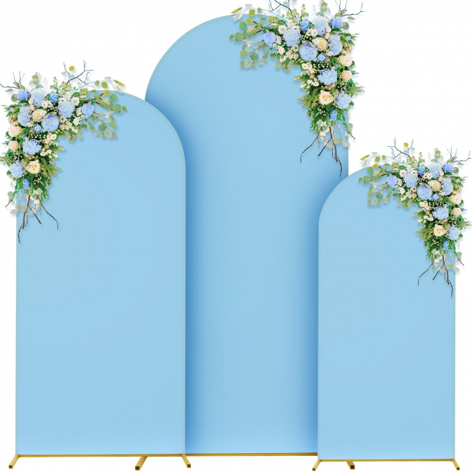 Метално сглобяемо пано /арка/ под наем, размер 200х100см, цвят златен /Pp/