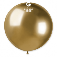 Балон хром злато, диаметър 80 см, Gemar GB30 088 /Uk/